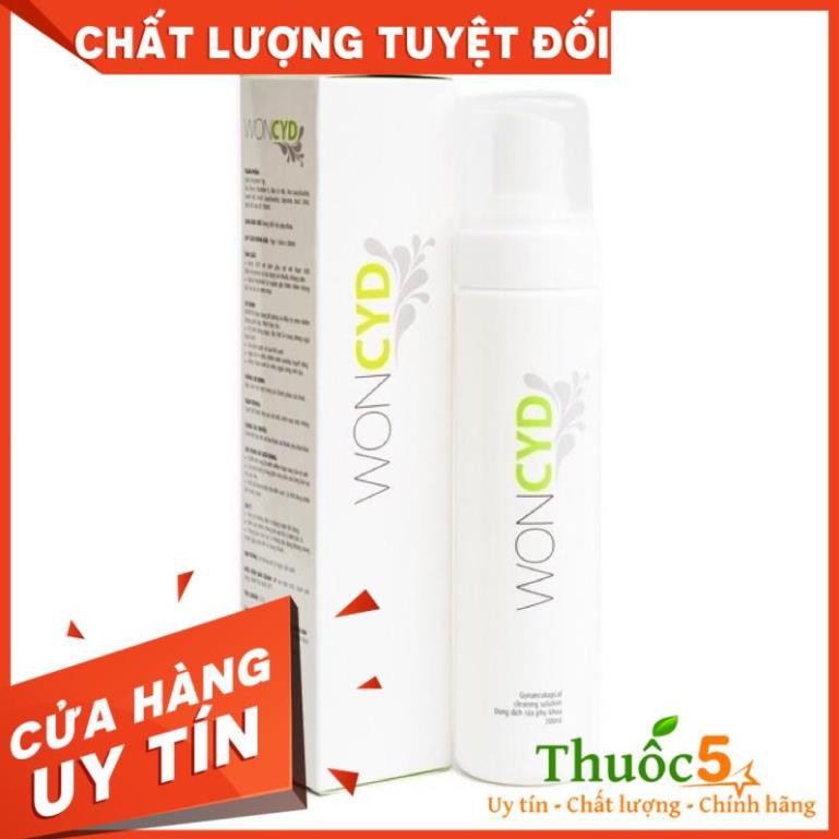 [Giá Gốc] Dung dịch vệ sinh phụ nữ WONCYD tạo bọt, chai 200ml