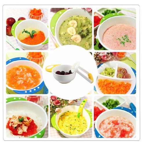 Bộ bát nghiền thức ăn cho bé