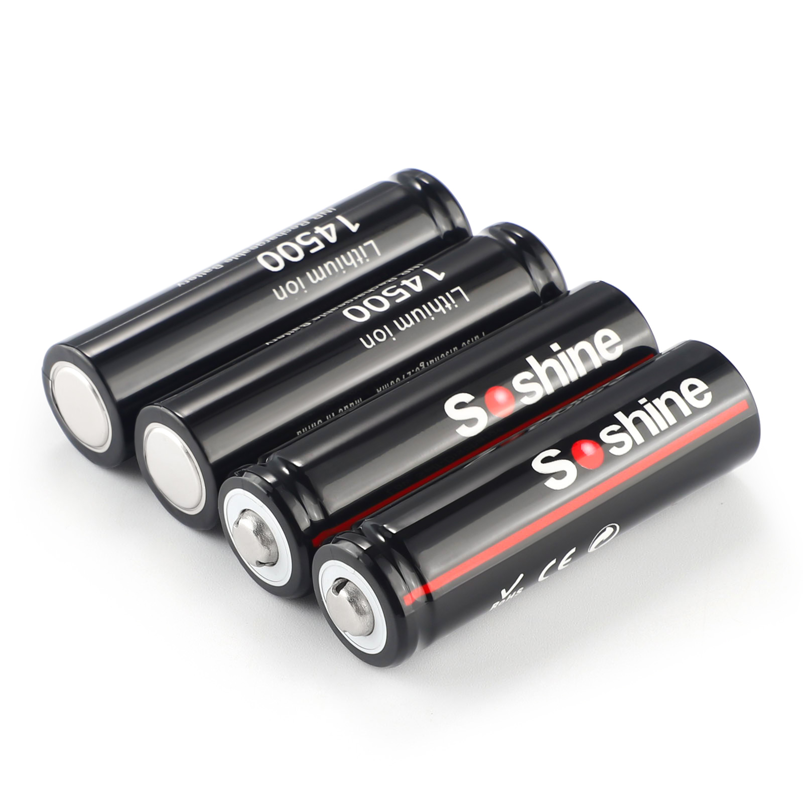 Pin sạc Soshine 14500 3.7V 900mah