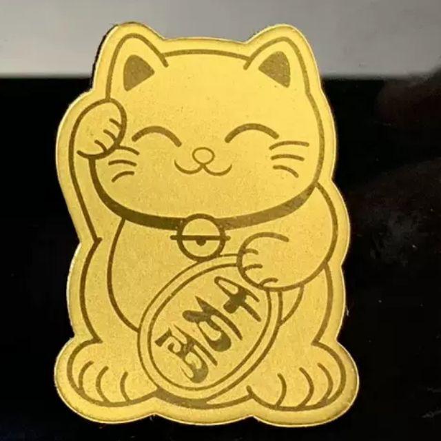 Mèo vàng chiêu tài bỏ ốp điện thoại ví tiền mang lại may mắn tài lộc cho người sử dụng