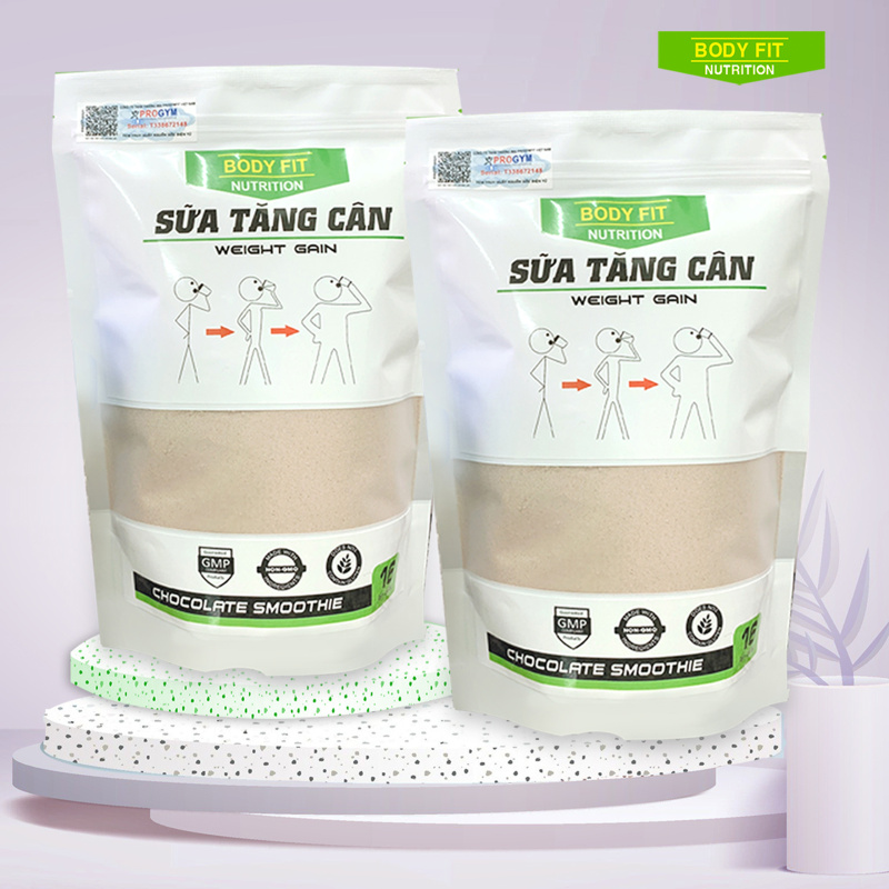 COMBO 2 túi Sữa Tăng Cân BodyFit - Weight Gain nhập khẩu