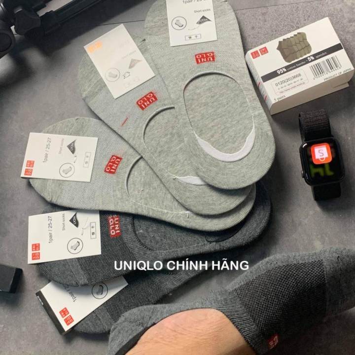 Tất lười ngắn nam nữ UNIQLO chất cotton thấm hút co giãn tốt kháng khuẩn chống hôi chân – No Brand ,SKU : 1589992499_VNAMZ-6790600411 >>>🇻🇳 Top1Vietnam 🛒>>> lazada.vn 🇻🇳🇻🇳🇻🇳🛒🛍🛒