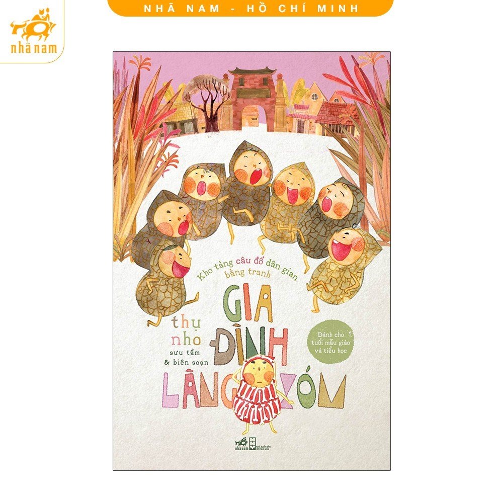Sách - Kho tàng câu đố dân gian bằng tranh: Gia đình làng xóm