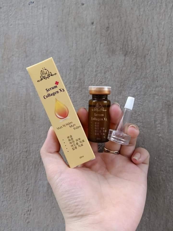 Serum Collagen X3 Đông Anh Vua Khử Nám, Tàn Nhang , Thâm 20ml (R)
