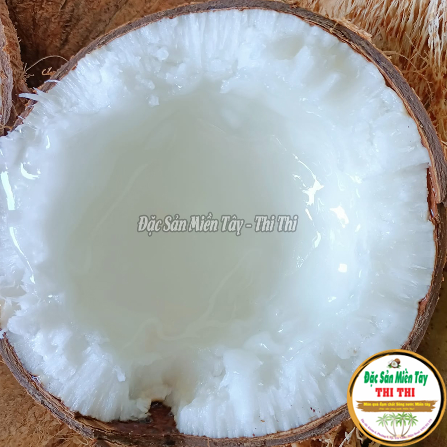 Dừa Sáp Thượng Hạng Loại 2 Size Đặc Biệt (Trái Trên 1.3Kg)