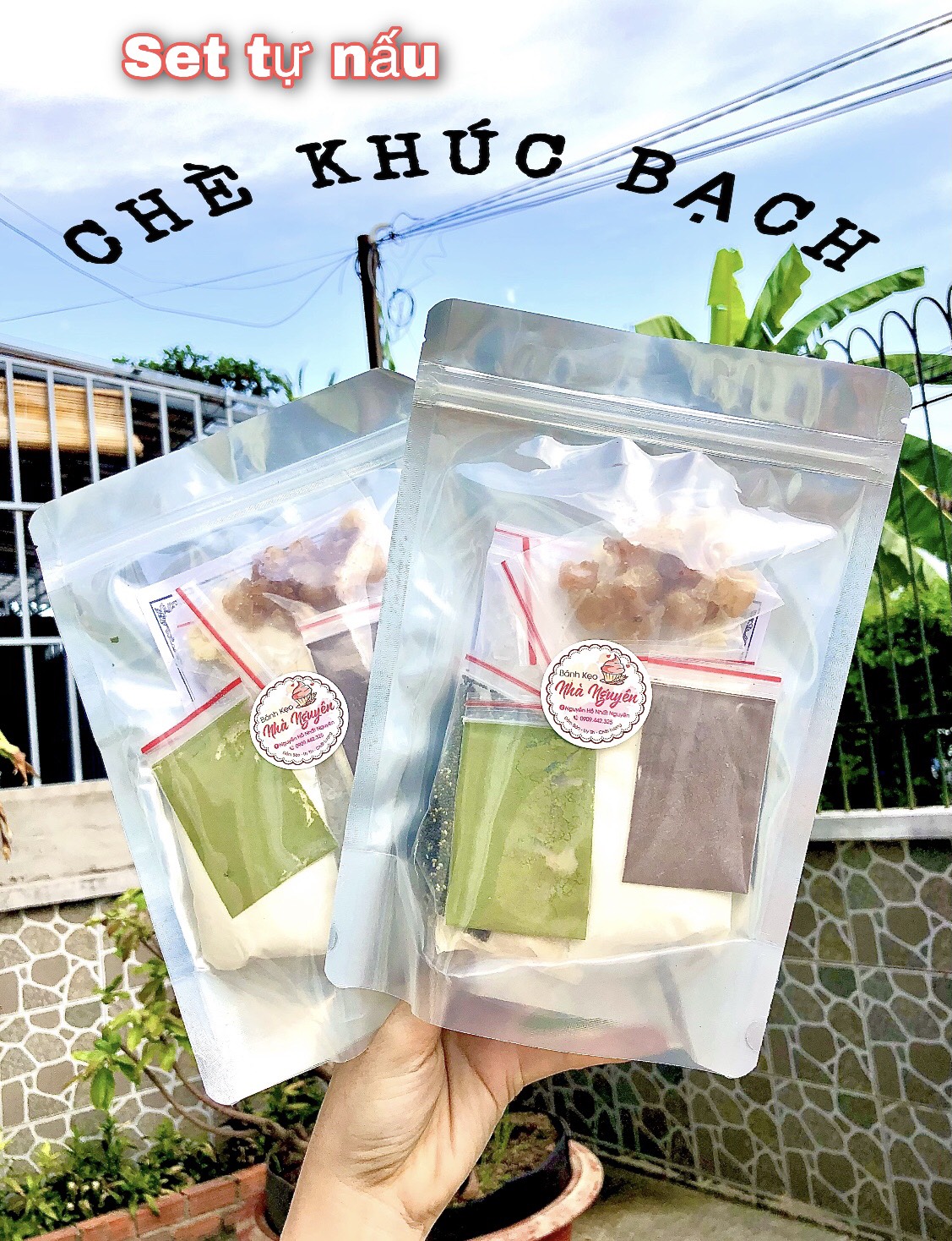 SET TỰ NẤU CHÈ KHÚC BẠCH
