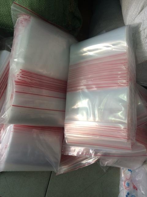 ]TÚI ZIP SỌC ĐỎ SIZE lớn NHẤT 40x60cm [1kg][HCM