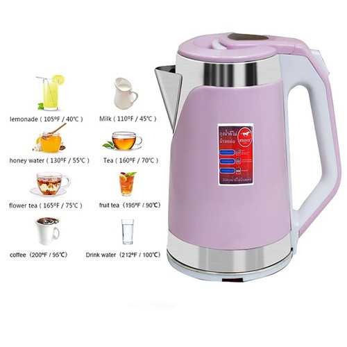 Ấm siêu tốc Thái Lan MISUSHITA 2.5Lit - ấm siêu tốc - bình siêu tốc - ấm đun siêu tốc - bình đun siêu tốc - ấm siêu tốc chính hãng - ấm đun nước - bình đun nước - bếp ấm đun nước - đồ gia dụng nhà bếp - Bảo hàng 12 tháng