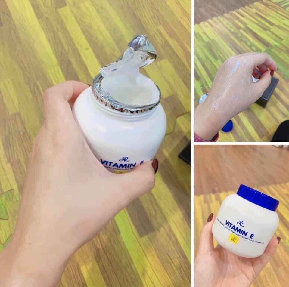Vitamin E Aron Thái Lan & Kem Dưỡng Ẩm Body Thái Lan