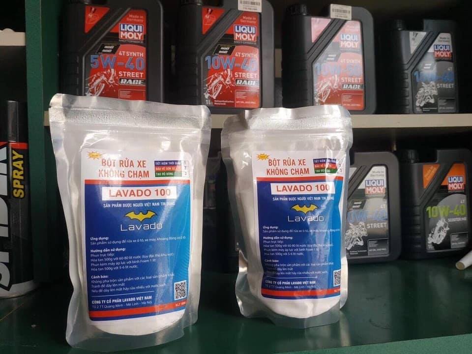 BỘT RỬA XE KHÔNG CHẠM LAVADO 100