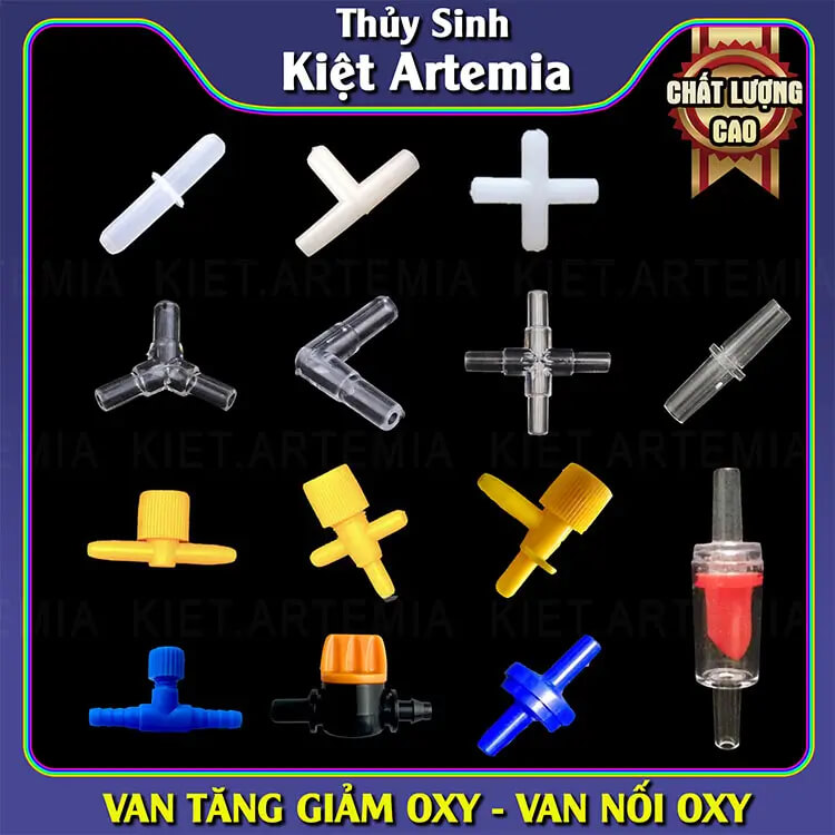Van chia dây oxi, van nối dây oxi