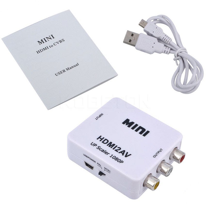Box Chuyển mini HDMI Ra AV