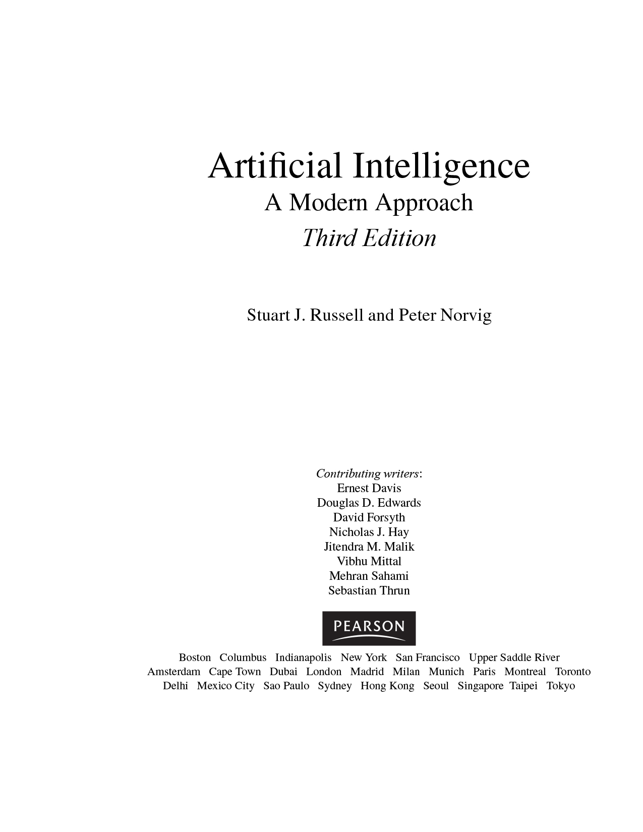 Artificial Intelligence