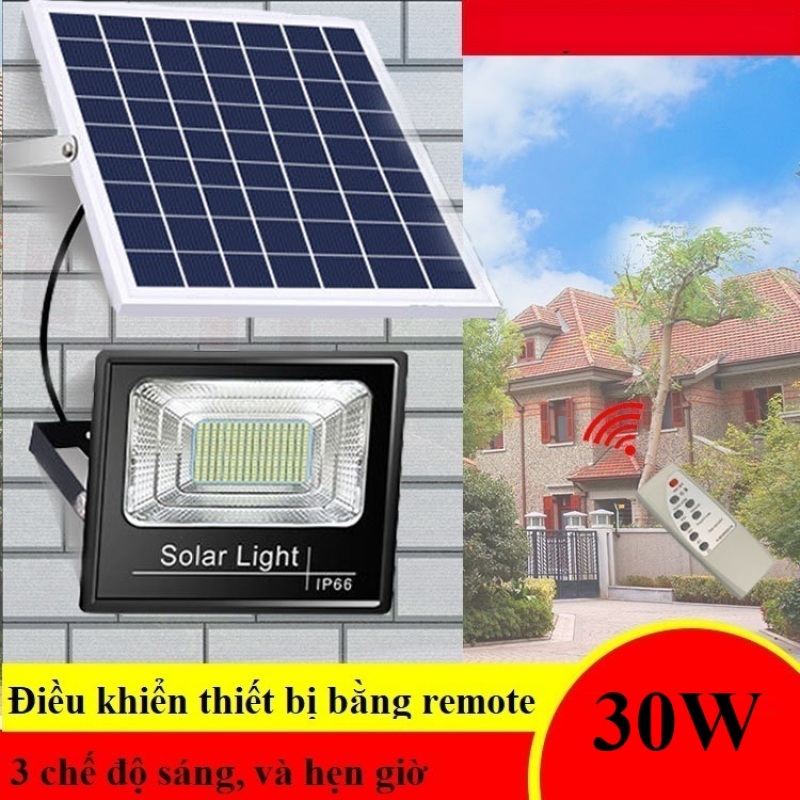 Đèn năng lượng mặt trời 30w