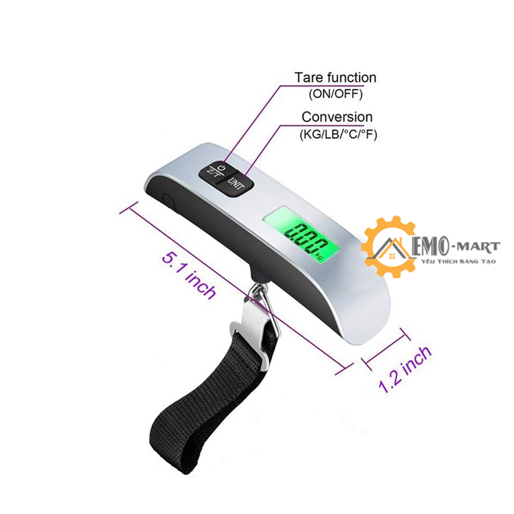 [FreeshipMAX] Cân móc điện tử 50kg