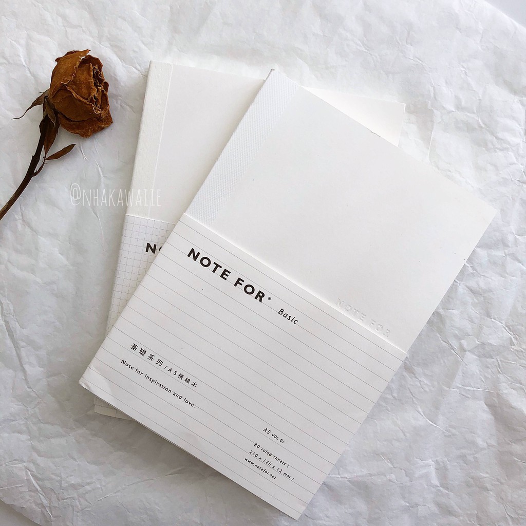 Sổ Note For Basic Size A5