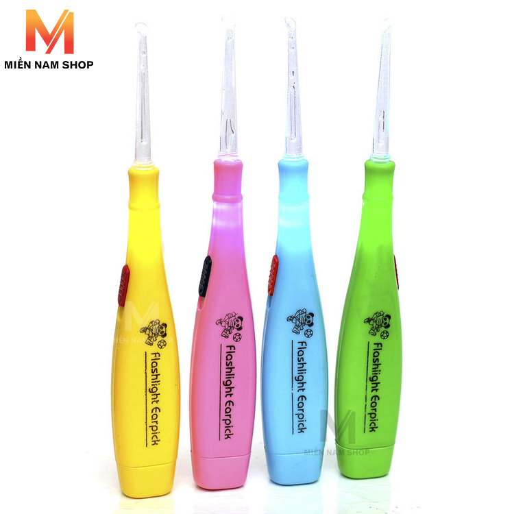 Dụng cụ ráy tai đèn led PS11 thuận tiện cho việc chăm sóc phần tai của bé có đèn nên việc lấy ráy tai khô thuận tiện hơn