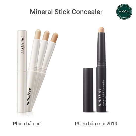 Che Khuyết Điểm Innisfree. Mineral Stick Concealer