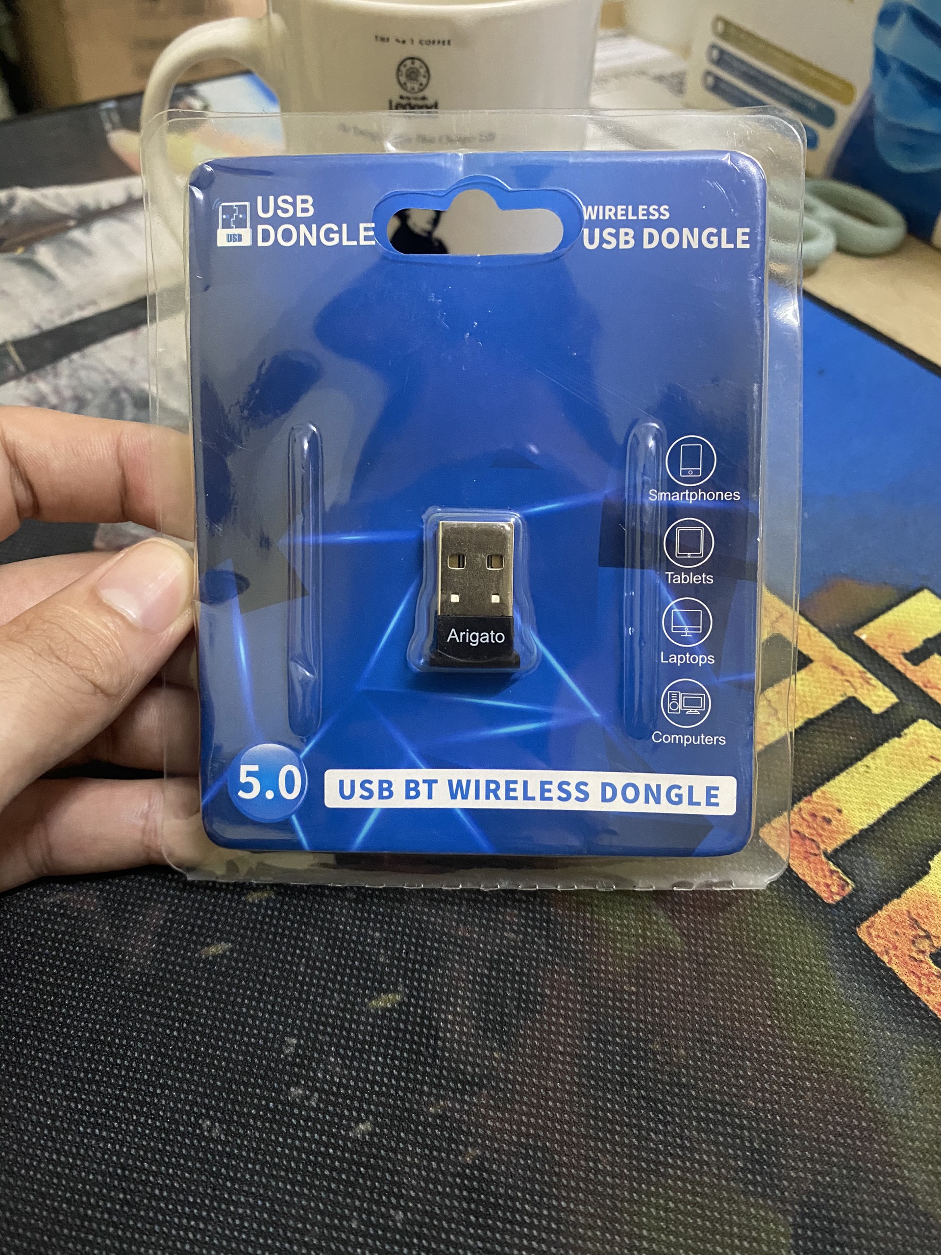 Usb Bluetooth, Usb Thu Blutooth 4.0/5.0 Không Dây Cho Pc Win 10 8 7