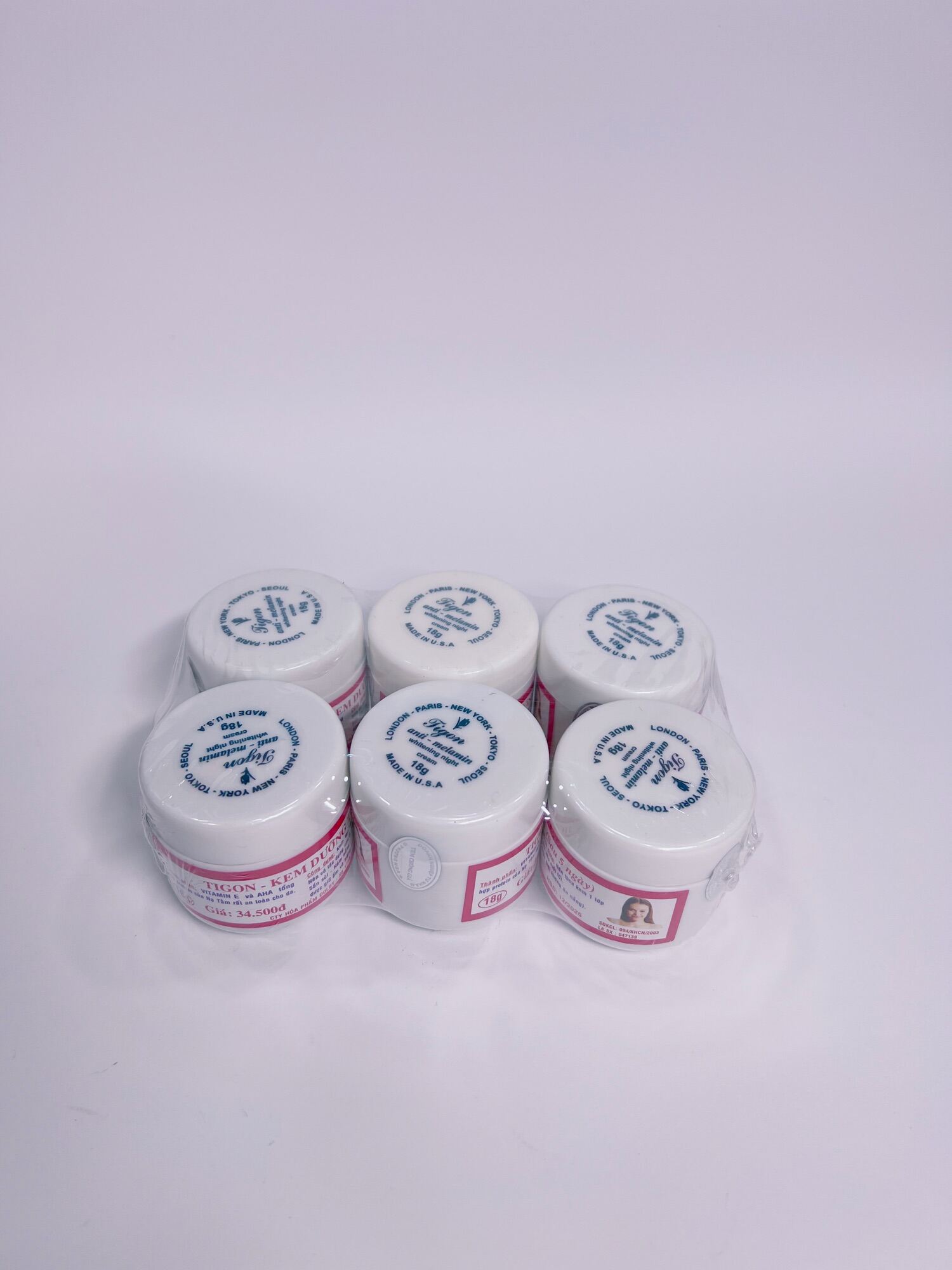 kem trắng da tigon 18g