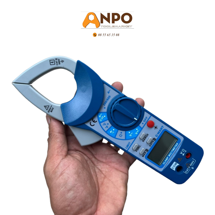 Ampe kìm đo AC kỹ thuật số L0017 C-MART