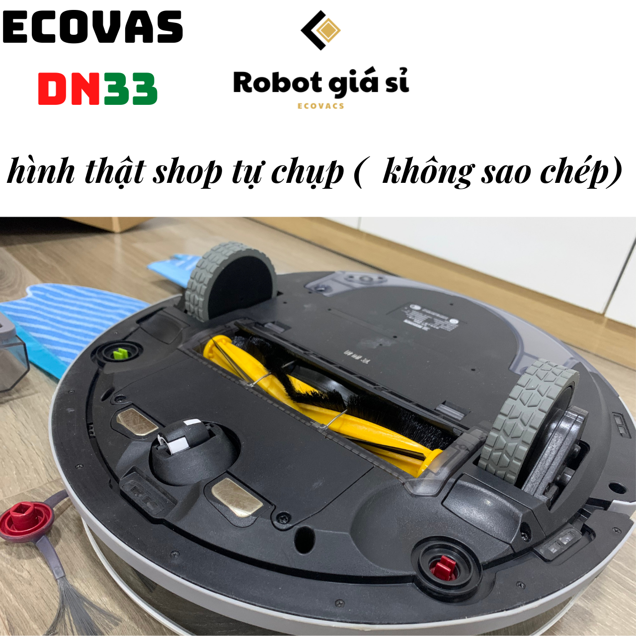 Robot hút bụi Ecovacs Deebot DN33 ( Ozmo 900 ) - hàng trưng bày chưa sử dụng