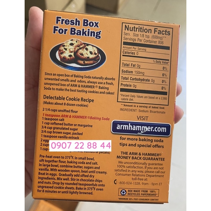 Bột Baking Soda 454g - USA