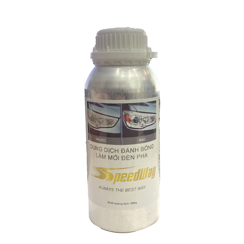 Dung Dịch Đánh Bóng Làm Mới Đèn Pha 800ml Speedway