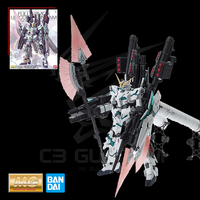 "mg 1/100 unicorn full armor ver.ka"