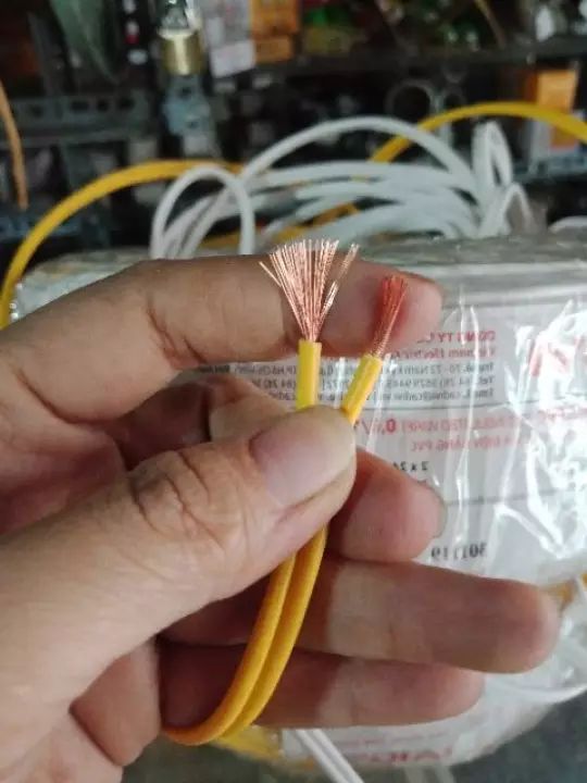 5m Dây điện đôi mềm Cadivi 2x1.5 (2x30