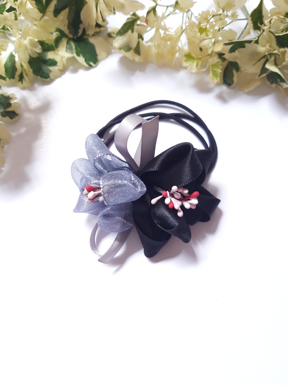 Cột tóc Hoa Voan Handmake