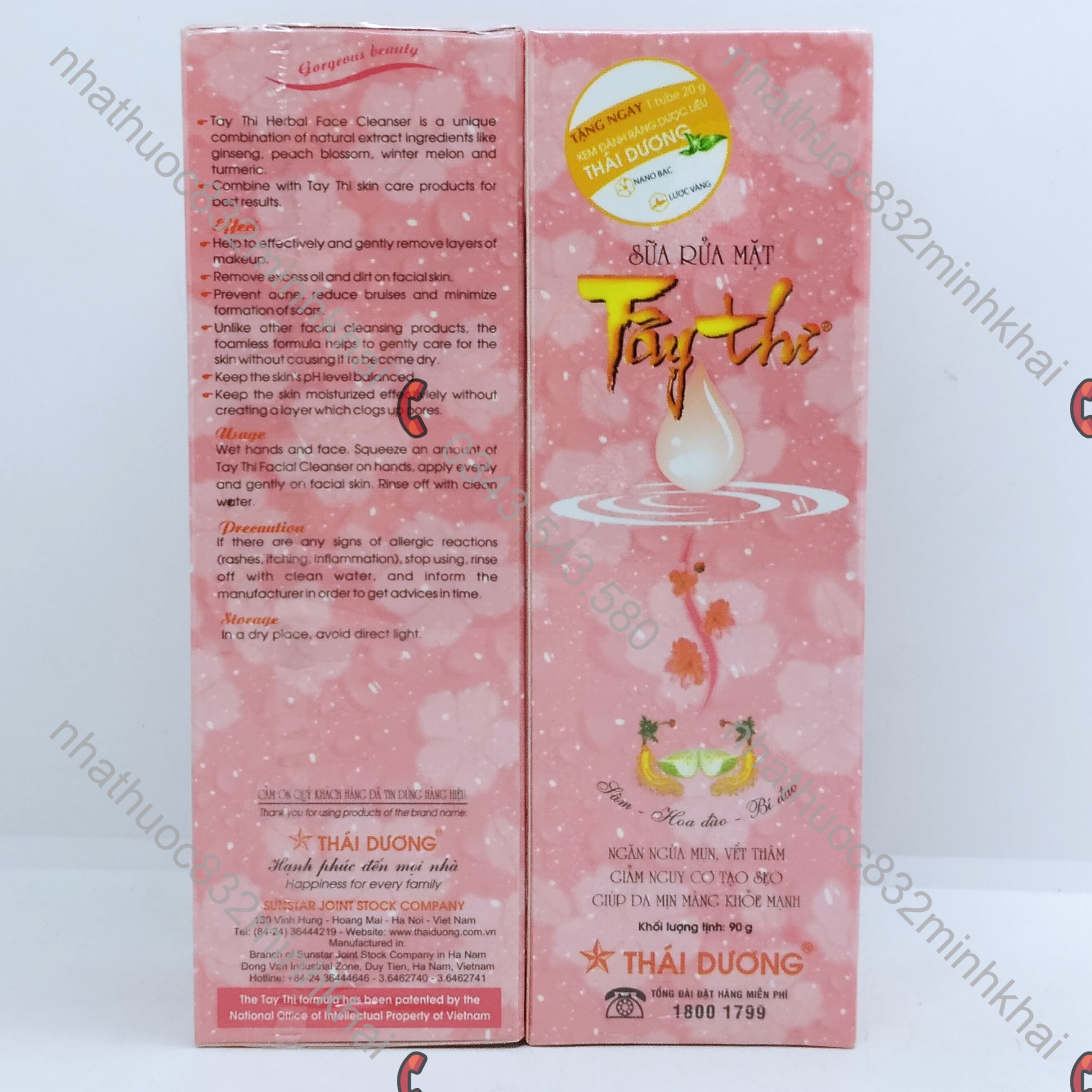 Sữa rửa mặt Tây Thi 90g