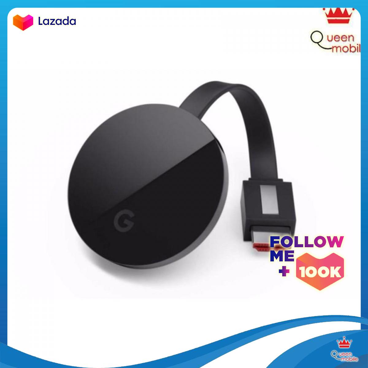 Thiết bị TV streaming Google ChromeCast Ultra - Thiết bị không dây truyền Video 4k