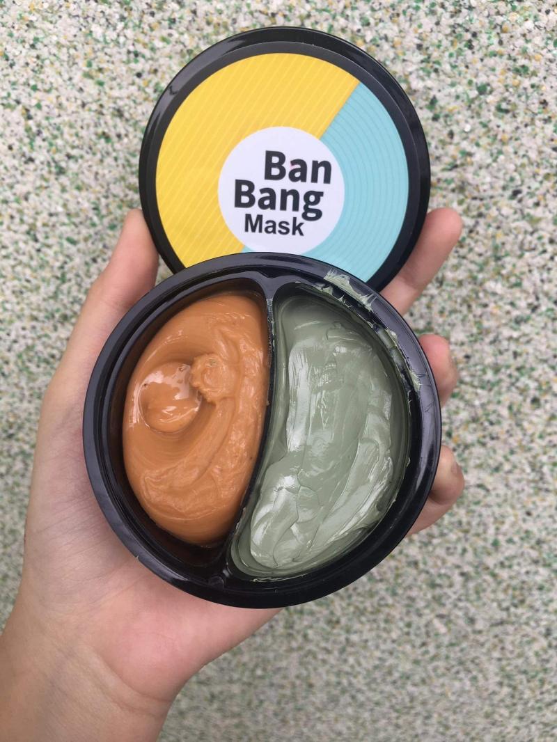 Mặt nạ bùn Double Color Ban Bang Mask Bioaqua