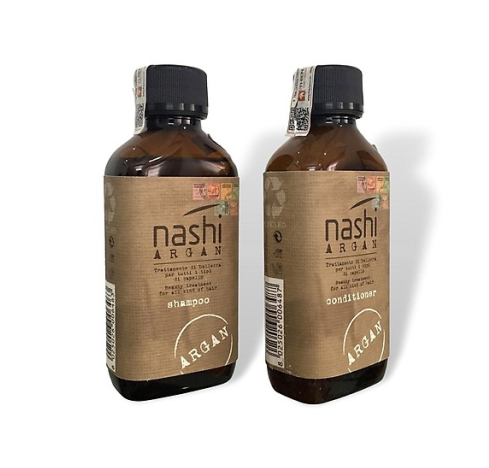 Dầu gội xả Nashi Argan phục hồi tóc 500ml-200ml