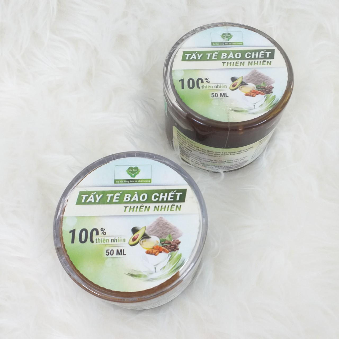 Tẩy tế bào chết vùng mặt Mẹ Ken 50ml