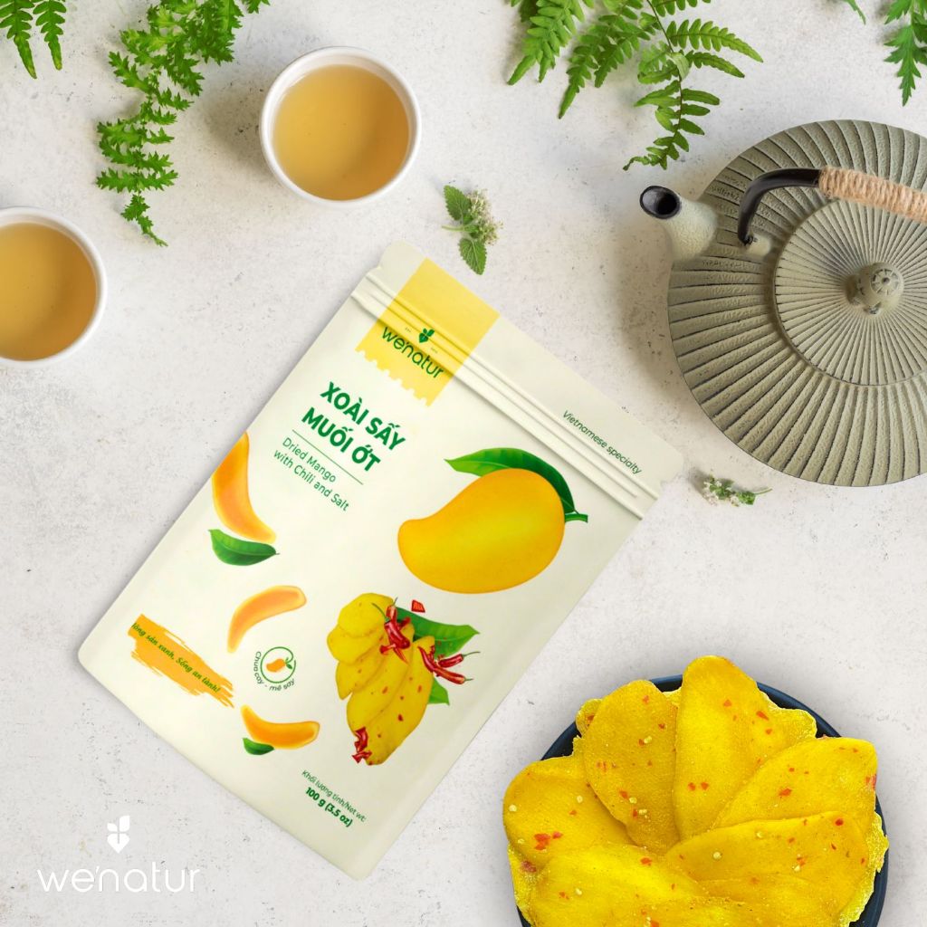 [Combo 5 Get 1] 100g salt chili dried mango