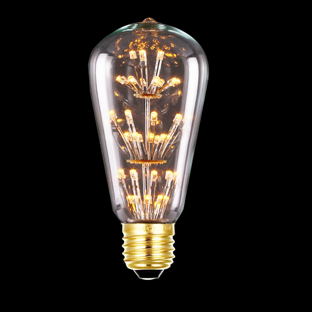 Bóng Đèn Edison Vintage Led Thông 4W ST64 E27