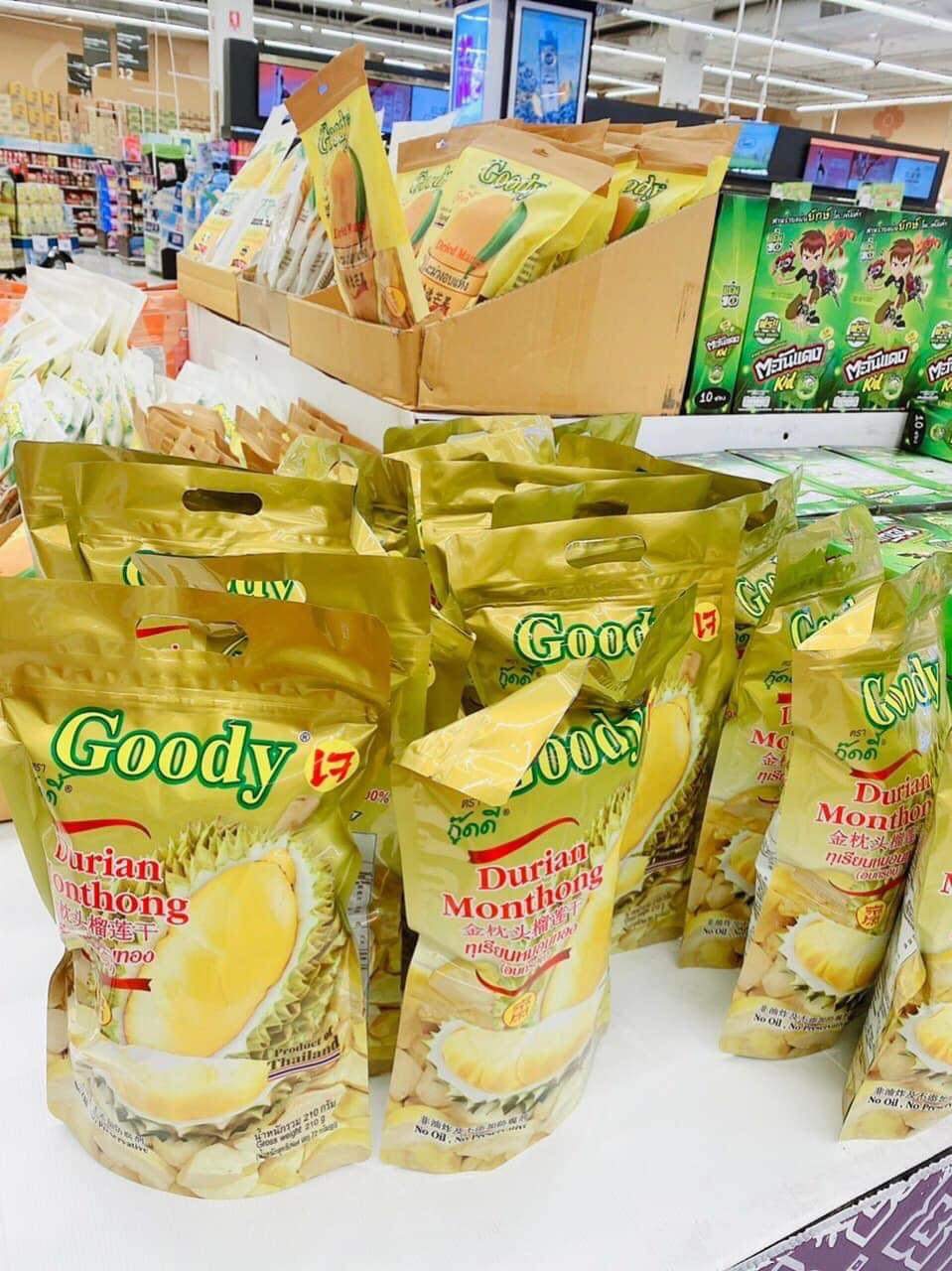 [HCM]Sầu Riêng Sấy TidJai - Thái Lan