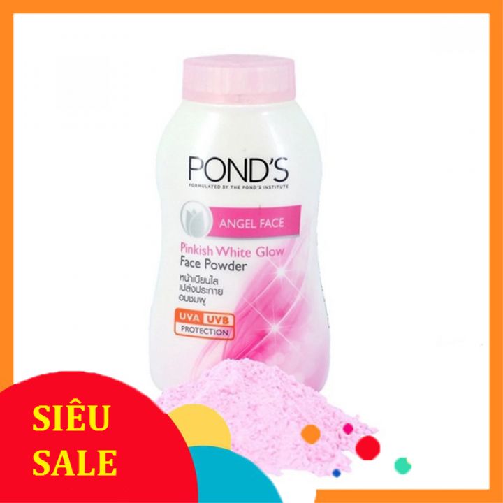 PHẤN POND'S - Pinkish White Glow Face Powder 50ml