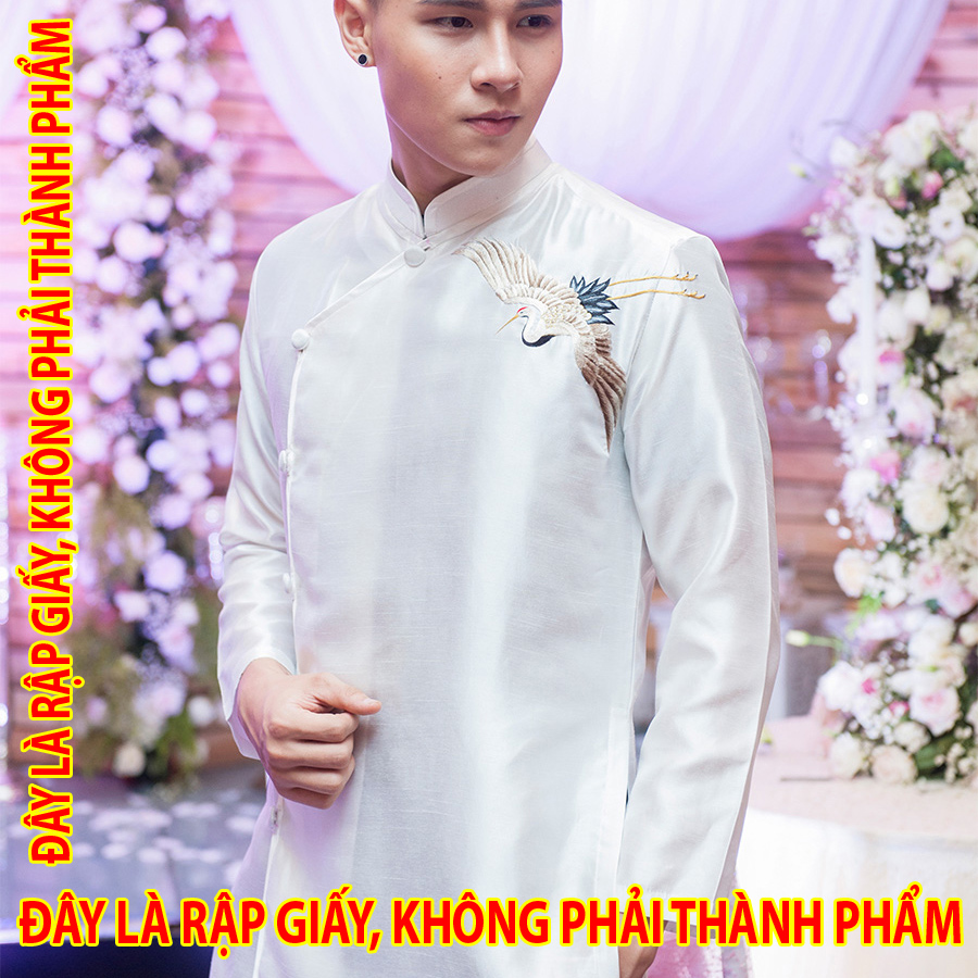 Rập giấy tc023 - áo dài cách tân nam