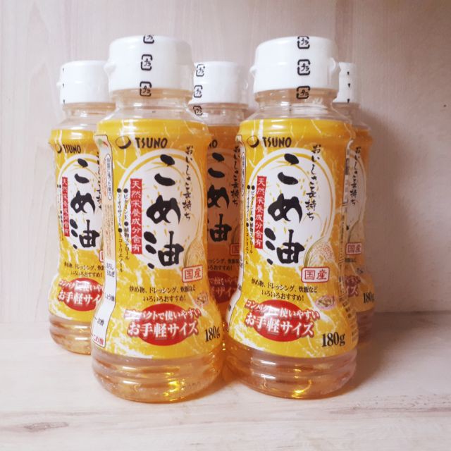 Dầu Gạo Nguyên Chất Tsuno Rice Oil 180g
