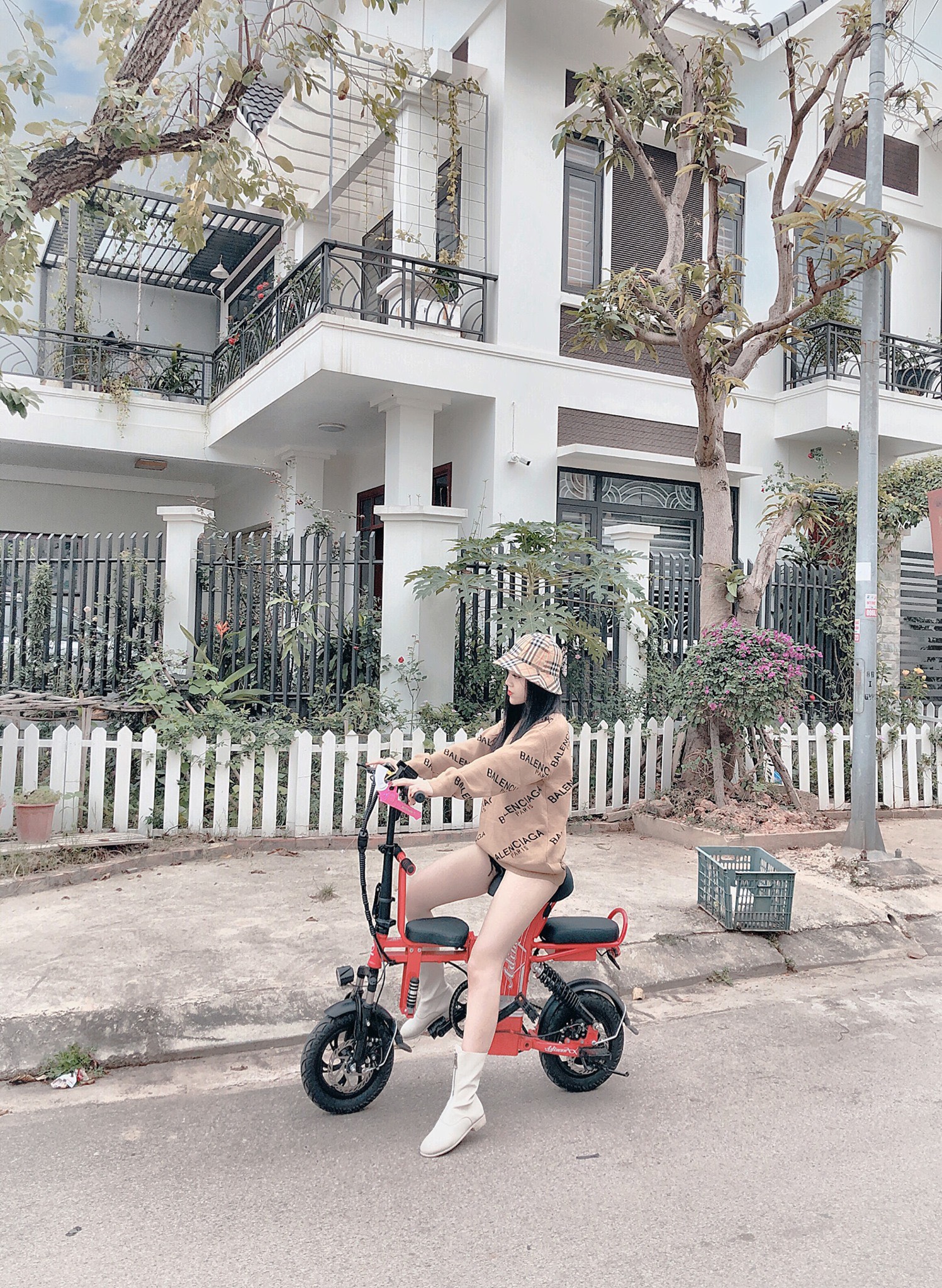 Xe đạp điện gấp gọn adiman A1