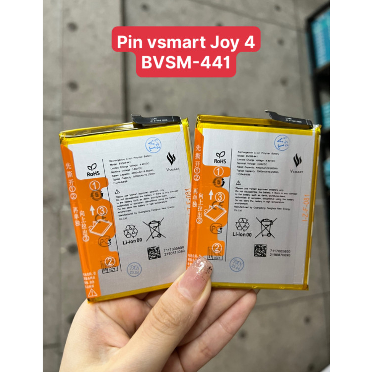 Pin Vsmart Joy 4 (BVSM-441) pin zin LK