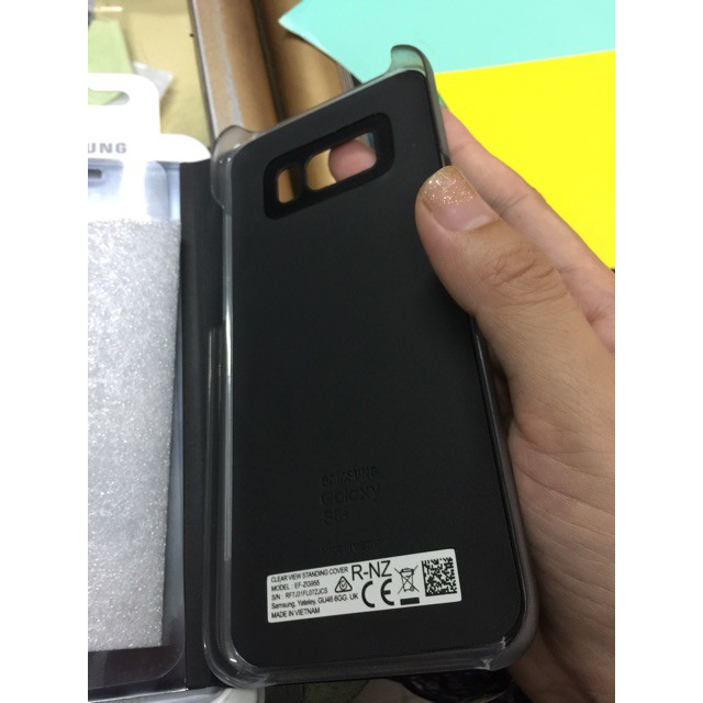 Bao Da Clear View Hàng Hiệu Samsung S8/S8Plus/S9/ S9+/