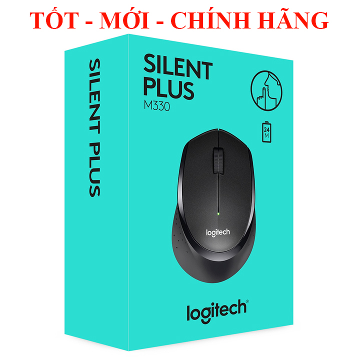 Chuột bluetooth silent logitech m240 \ m330 m331 không có bluetooth