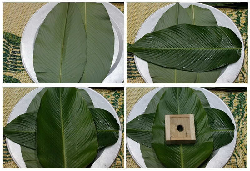 Khuôn làm bánh chưng bằng gỗ Dragon