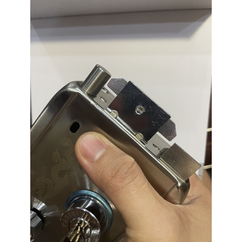 Ổ Khóa Cửa, Khóa Cổng Lớn Chụp Hãng SCHONE 6 Chìa Rồng Vàng Lớn Cao Cấp Nhập Đức (Chính Hãng)