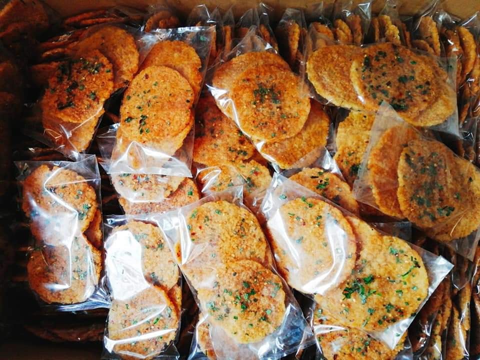 10 bịch Cơm cháy mắm hành