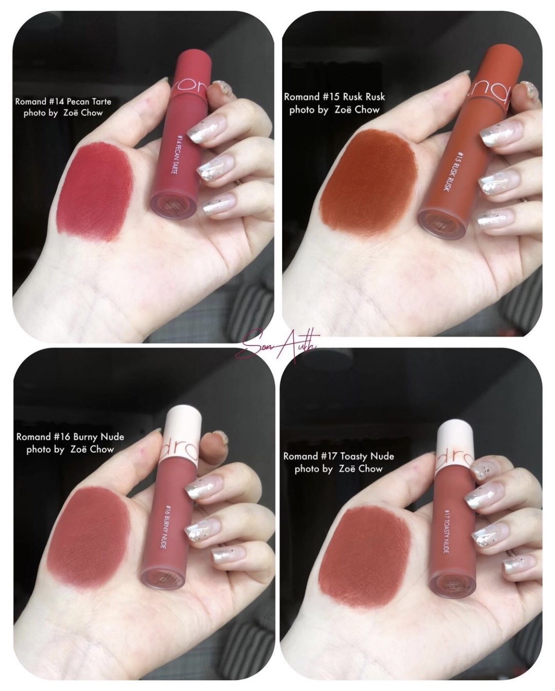 Son kem Romand Zero Velvet Tint